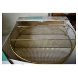 Wire Wall Shelf - Gold