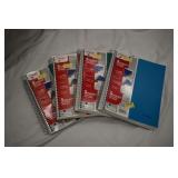 4-Pack Large Notebooks