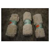 Shag Bath Mats set of 3