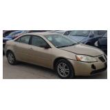 2006 PONTIAC G6 4 DOOR GOLD
