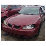 2004 PONTIAC GRAND AM 4 DOOR RED