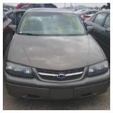 2003 CHEVROLET IMPALA 4 DOOR TAN