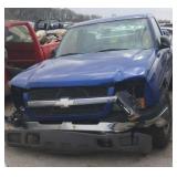 2004 CHEVROLET SILVERADO PICK UP BLUE