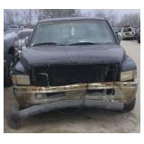 1997 DODGE RAM PICK UP BLACK