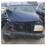 1998 GMC SONOMA PICK UP BLUE