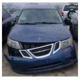 2008 SAAB 9-3 4 DOOR BLUE