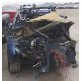 1995 CHEVROLET CAMARO CONVERTIBLE BLUE (SCRAP) **