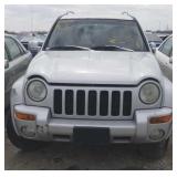 2002 JEEP LIBERTY SPORTS UTILITY GRAY