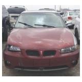 2001 PONTIAC GRAND PRIX 4 DOOR SILVER