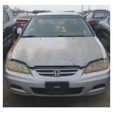 2001 HONDA ACCORD 2 DOOR SILVER **