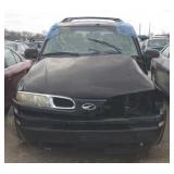 2002 OLDSMOBILE BROVADO SPORTS UTILITY BLACK