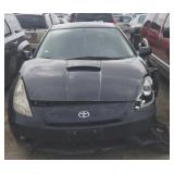 2003 TOYOTA CELICA HATCH BACK BLACK