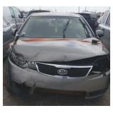 2012 KIA FORTE 4 DOOR GRAY