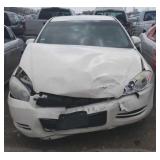 2009 CHEVROLET IMPALA 4 DOOR WHITE