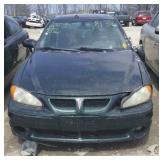 2003 PONTIAC GRAND AM 4 DOOR GREEN