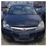 2008 SATURN OTHER HATCH BACK BLACK