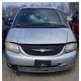 2001 CHRYSLER TOWN-COUNT VAN SILVER