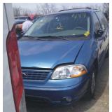 2003 FORD WINDSTAR VAN BLUE
