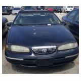 1996 MERCURY COUGAR 2 DOOR BLACK