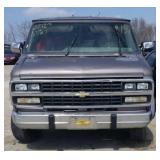 1995 CHEVROLET VAN VAN SILVER