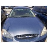 2000 FORD TAURUS 4 DOOR BLUE