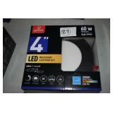 4" LED Recessed Lighting Kit