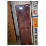 Burgundy Window Shutter 2-Pack