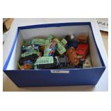 Box of Several toy Cars