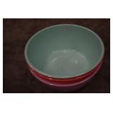 Medium Sized Plastic Bowls Set of three