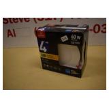 Globe 60w 4" LED Recessed Light Kit