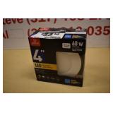 Globe 60w 4" LED Recessed Light Kit