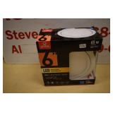 Globe 65w 6" LED Recessed Light Kit