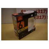 Globe 65w 6" LED Recessed Light Kit