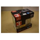 Globe 40w 3" LED Recessed Light Kit