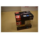 Globe 40w 3" LED Recessed Light Kit