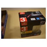 Globe 40w 3" LED Recessed Light Kit