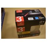 Globe 40w 3" LED Recessed Light Kit