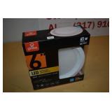 Globe 65w 6" LED Recessed Light Kit