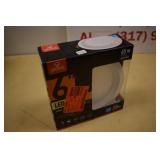 Globe 65w 6" LED Recessed Light Kit