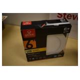 Globe 65w 6" LED Recessed Light Kit