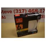 Globe 65w 6" LED Recessed Light Kit