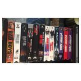 Approx 20 VHS movies and Organizer