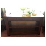 Parker House sofa/TV console table