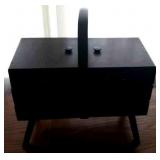 Sewing chest & contents