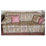 Simmons sofa bed with pillows
