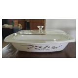Pyrex covered casserole
