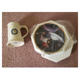 Star Trek mug & collector plate