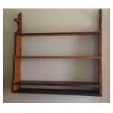 Pine shelf unit