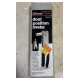 Craftsman dual position riverter