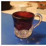 Ruby Flash souvenir cup - Columbus, Indiana